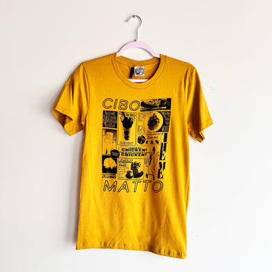 S MUSTARD CIBO MATTO T-SHIRT