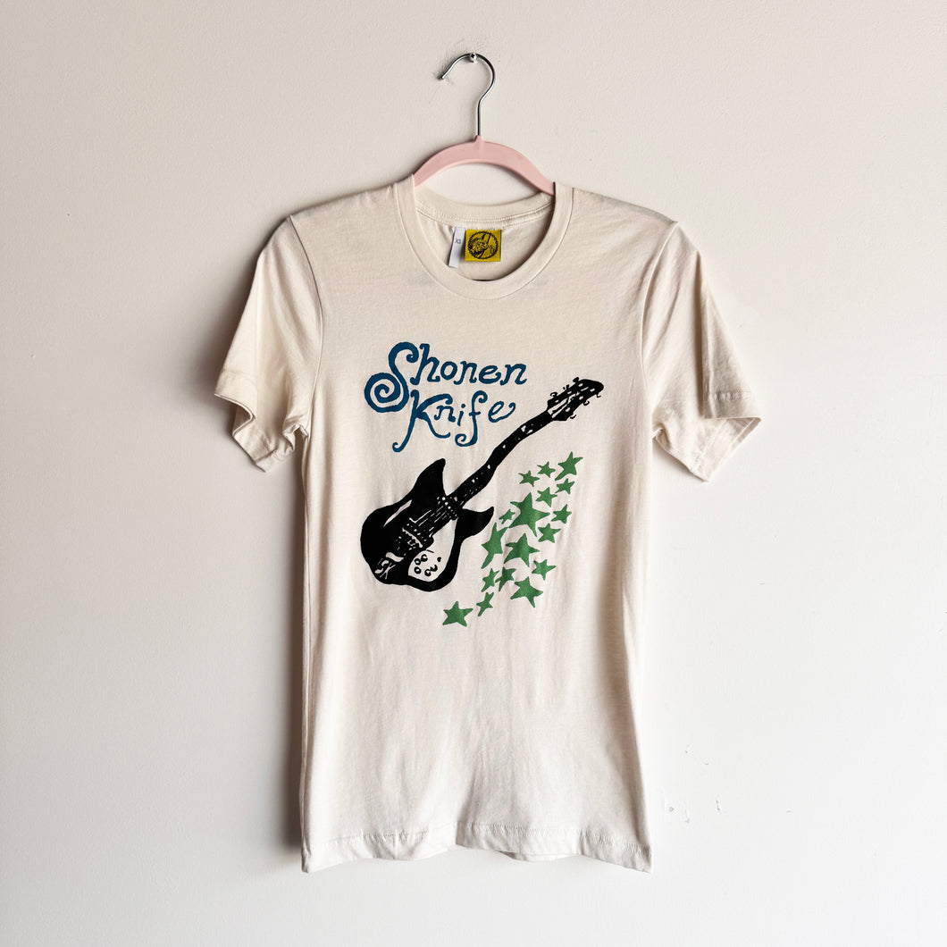 XS WHITE SHONEN KNIFE T-SHIRT