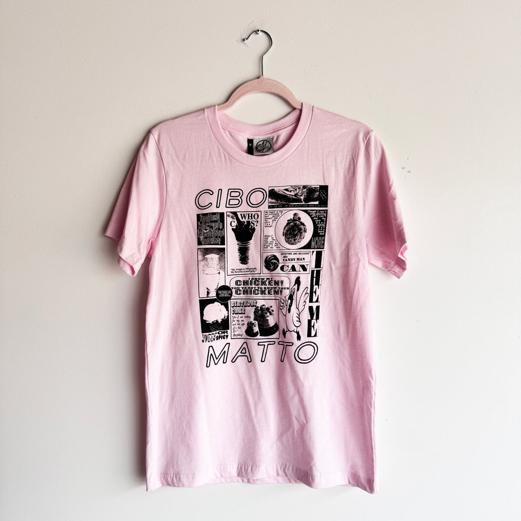 M PINK CIBO MATTO T-SHIRT