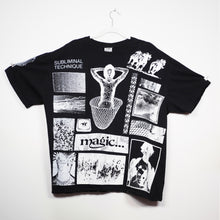 Load image into Gallery viewer, BLACK YASI COLLAGE SHIRT