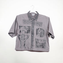 Load image into Gallery viewer, SLATE &amp; SOIL CROPPED SHORT SLEEVE BUTTON-UP