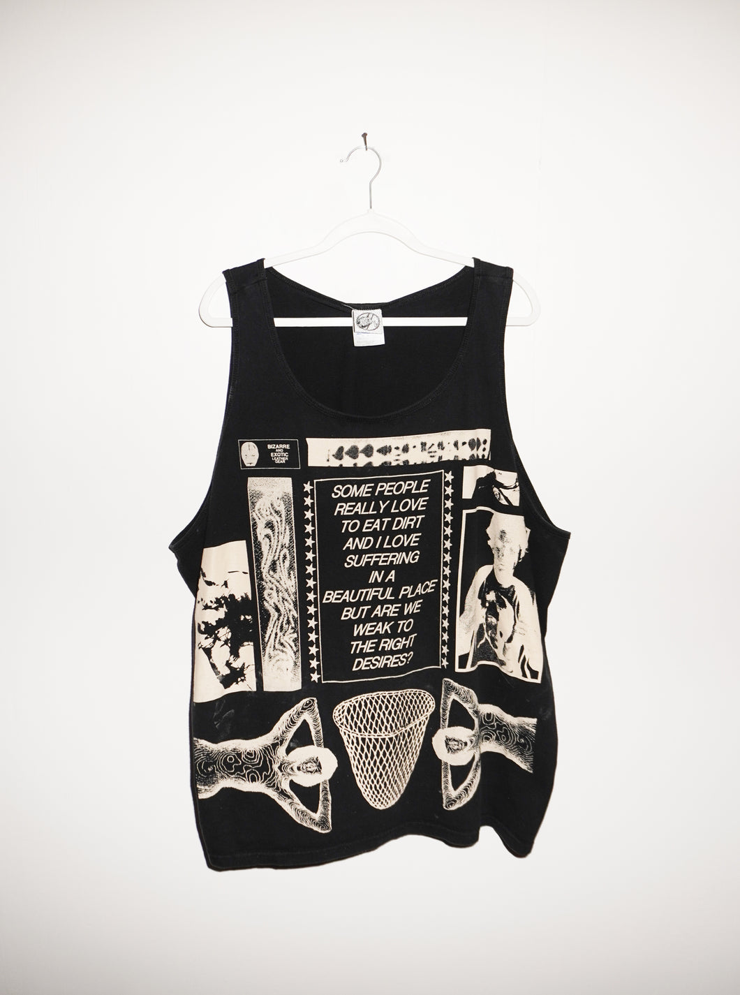 PRIDE SHIRT #3: BLACK DIRT TANK DRESS (3XL)