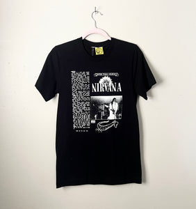 NIRVANA SAFER THAN HEAVEN T-SHIRT