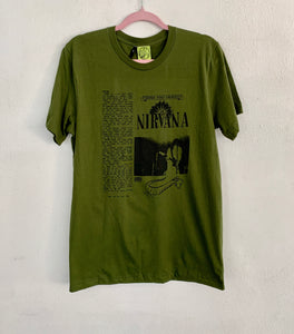 NIRVANA SAFER THAN HEAVEN T-SHIRT