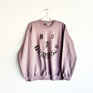 NO THANKYOU CREWNECK SWEATSHIRT