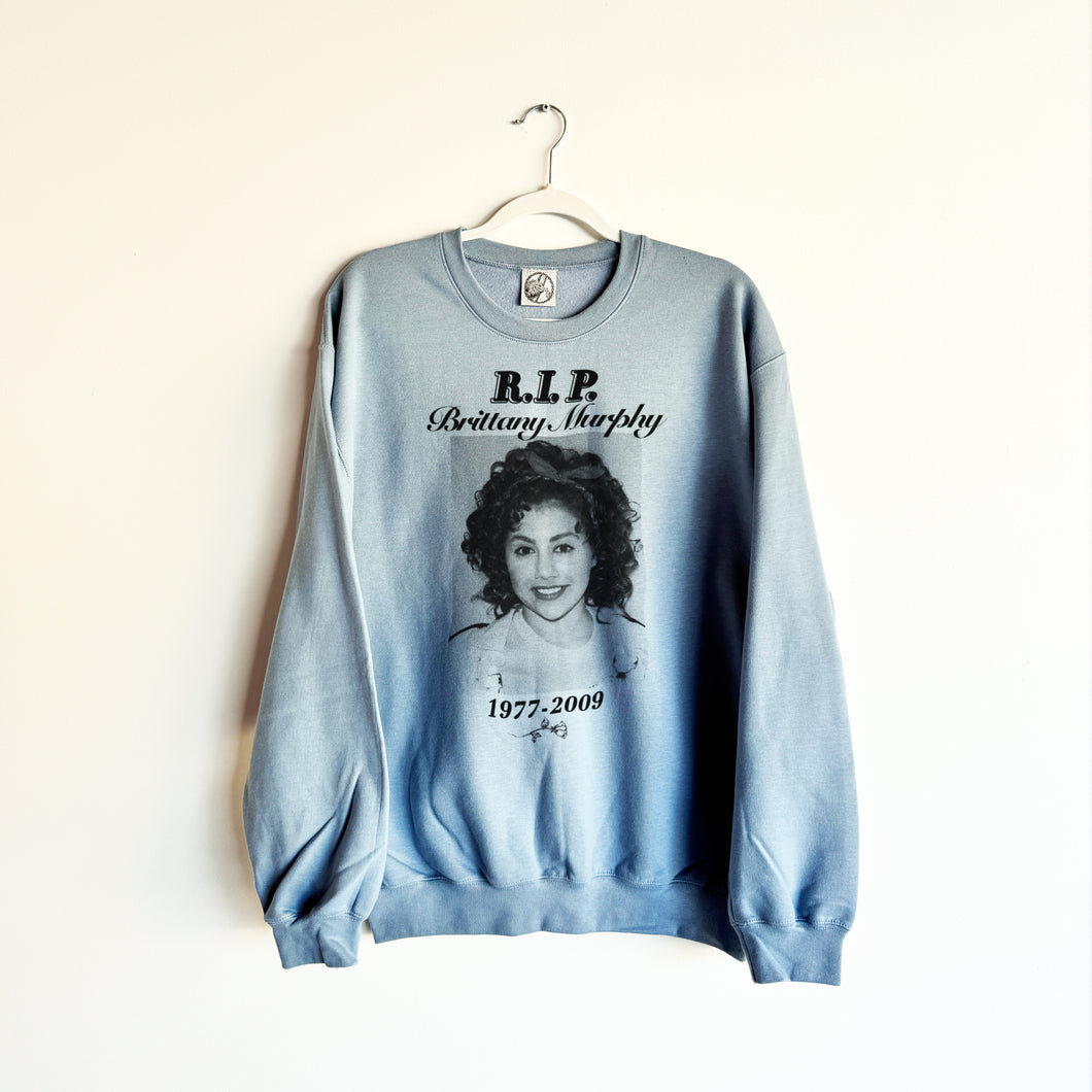 RIP BRITTANY MURPHY CREWNECK SWEATSHIRT