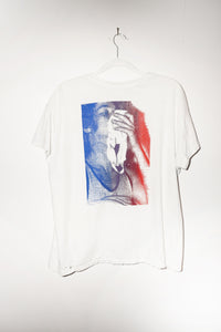 PRIDE SHIRT #16: SNIFF MY JOCK! RED AND BLUE GRADIENT (L)