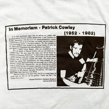 Load image into Gallery viewer, PATRICK COWLEY OBITUARY T-SHIRT