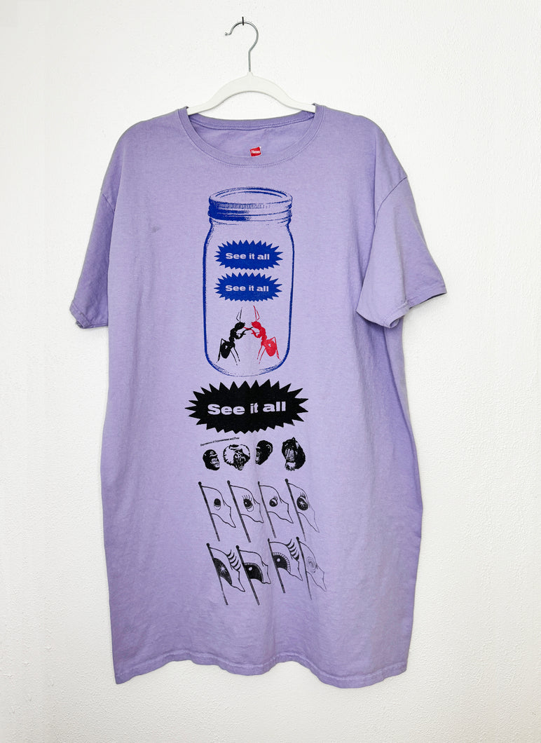 LILAC JAR COLLAGE T-SHIRT