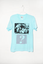 Load image into Gallery viewer, PRIDE SHIRT #13: TURQUOISE INQUIRY (M)