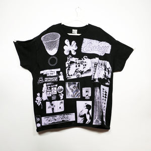 BLACK EMILY COLLAGE SHIRT