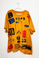 Load image into Gallery viewer, PRIMITIVE WITNESS COLLAGE ON MUSTARD POCKET T-SHIRT