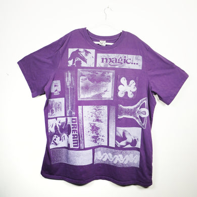 GRAPE & LILAC COLLAGE POCKET SHIRT