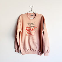 Load image into Gallery viewer, YOU THINK IT&#39;S EASY BEING A BITCH? CREWNECK SWEATSHIRT