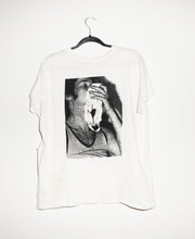 Load image into Gallery viewer, (M) SNIFF! ON WHITE SHREDDED VINTAGE T-SHIRT