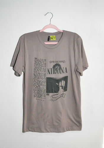 NIRVANA SAFER THAN HEAVEN T-SHIRT